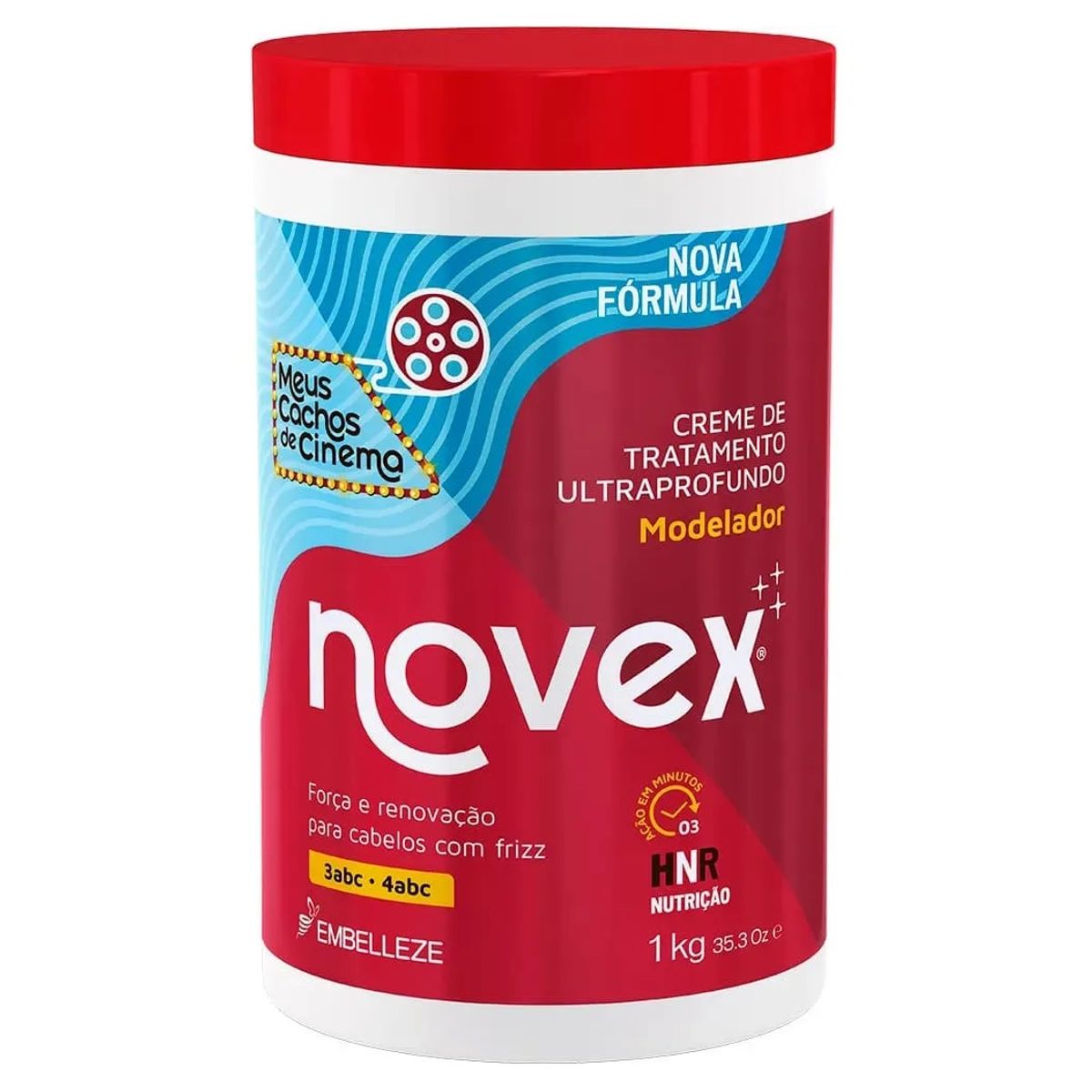 NOVEX - CREMA DE TRATAMIENTO MEUS CACHOS DE CINEMA NOVEX 1KG-