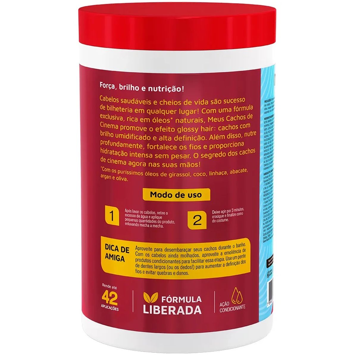 NOVEX - CREMA DE TRATAMIENTO MEUS CACHOS DE CINEMA NOVEX 1KG-