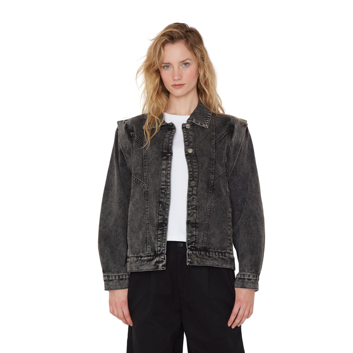 JACINTA TIENDA - Chaqueta Siena Gris Jacinta Tienda