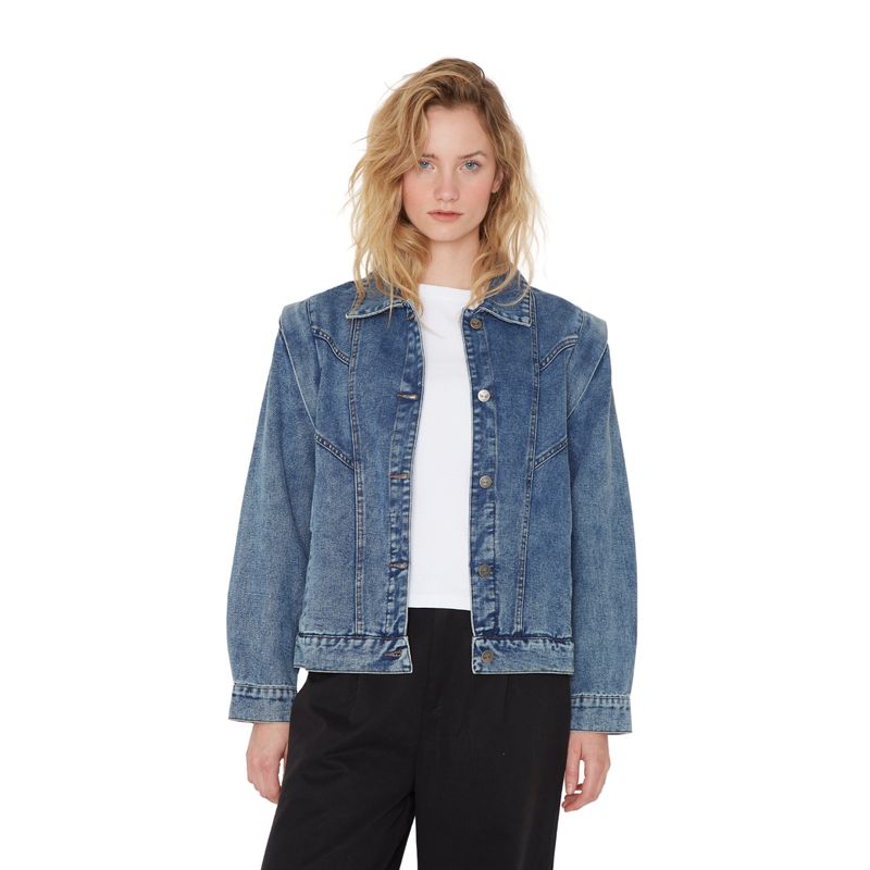 JACINTA TIENDA - Chaqueta Siena Azul Jacinta Tienda