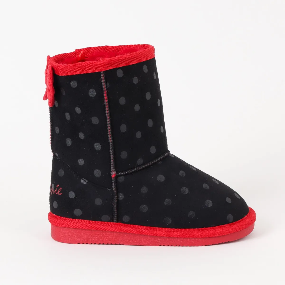 DISNEY - Bota Chiporro Niña Minnie Dots Negro Disney