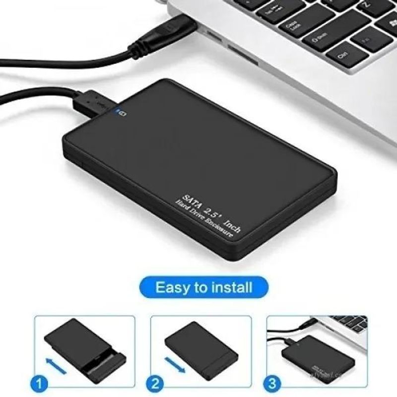 GENERICO - Disco Duro Externo 1TB Portátil USB 3.0 Transferencia Rápida