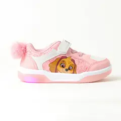 PAW PATROL - Zapatilla Con Luces Niña Sky Cute Rosado