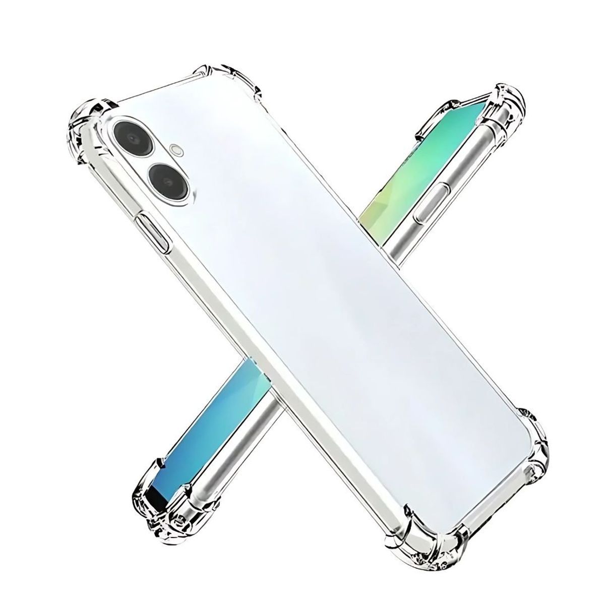 GENERICO - Carcasa Para Samsung A06 Transparente Reforzada