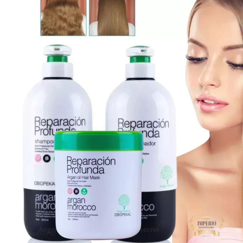 OBOPEKAL - Crema Reparación Profunda Argan  Obopekal Pack