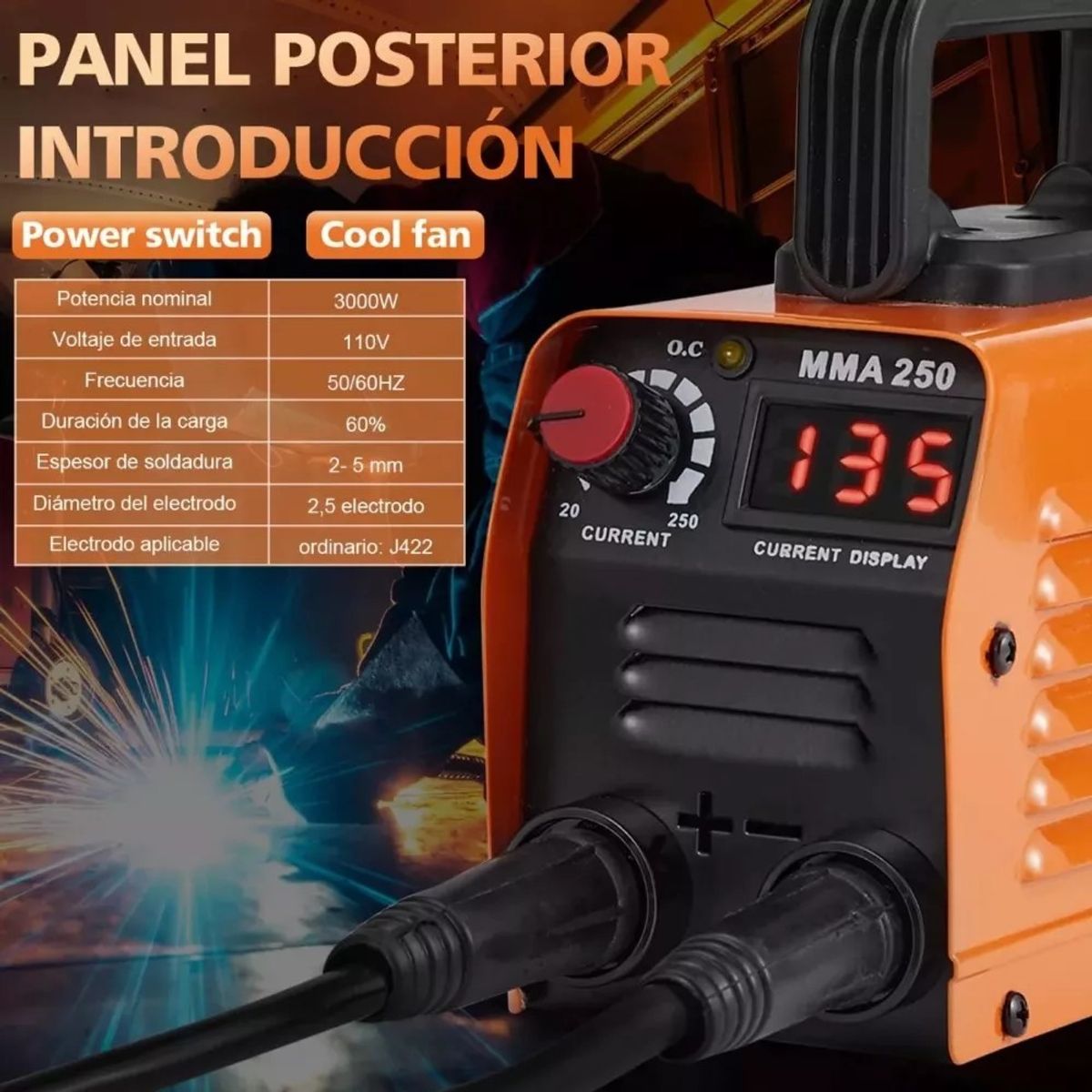 MUNDO MAGIA - Soldadora Inverter Maquina De Soldar 60hz 220v Inversor