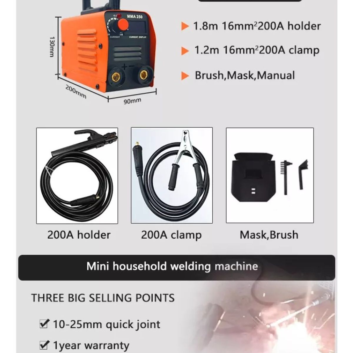 MUNDO MAGIA - Soldadora Inverter Maquina De Soldar 60hz 220v Inversor