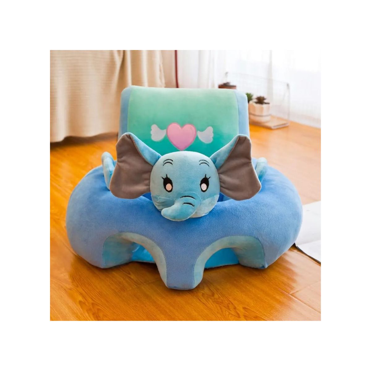 COJIN ASIENTO DE APOYO PARA BEBE ELEFANTE, marca OEM - Foto Principal