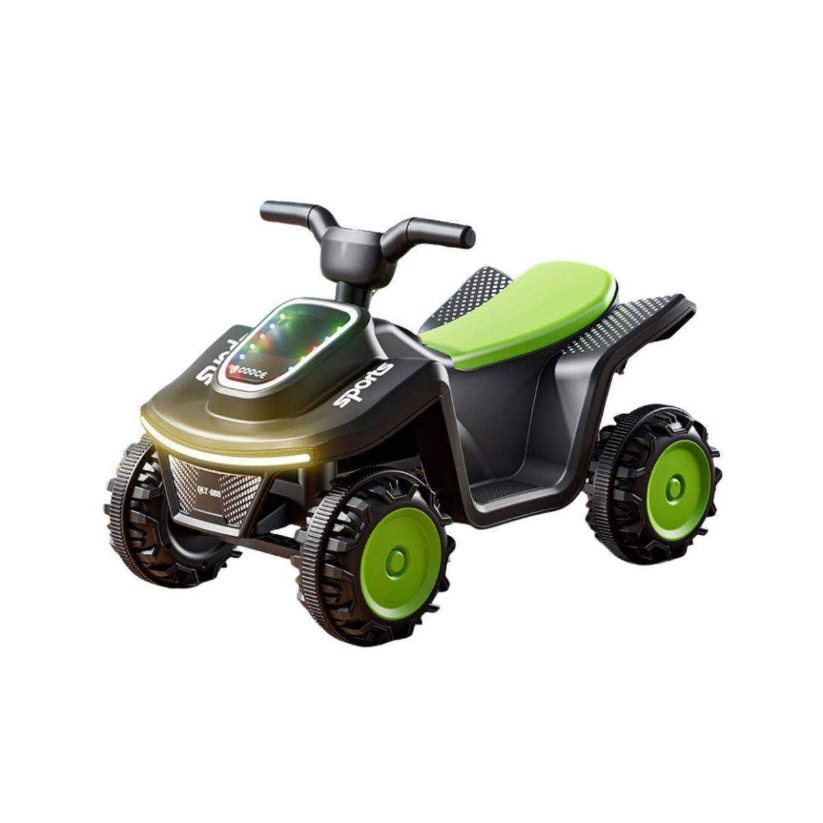 BABYLUNA - Cuatrimoto Eléctrica con Batería Recargable Luces Sonido