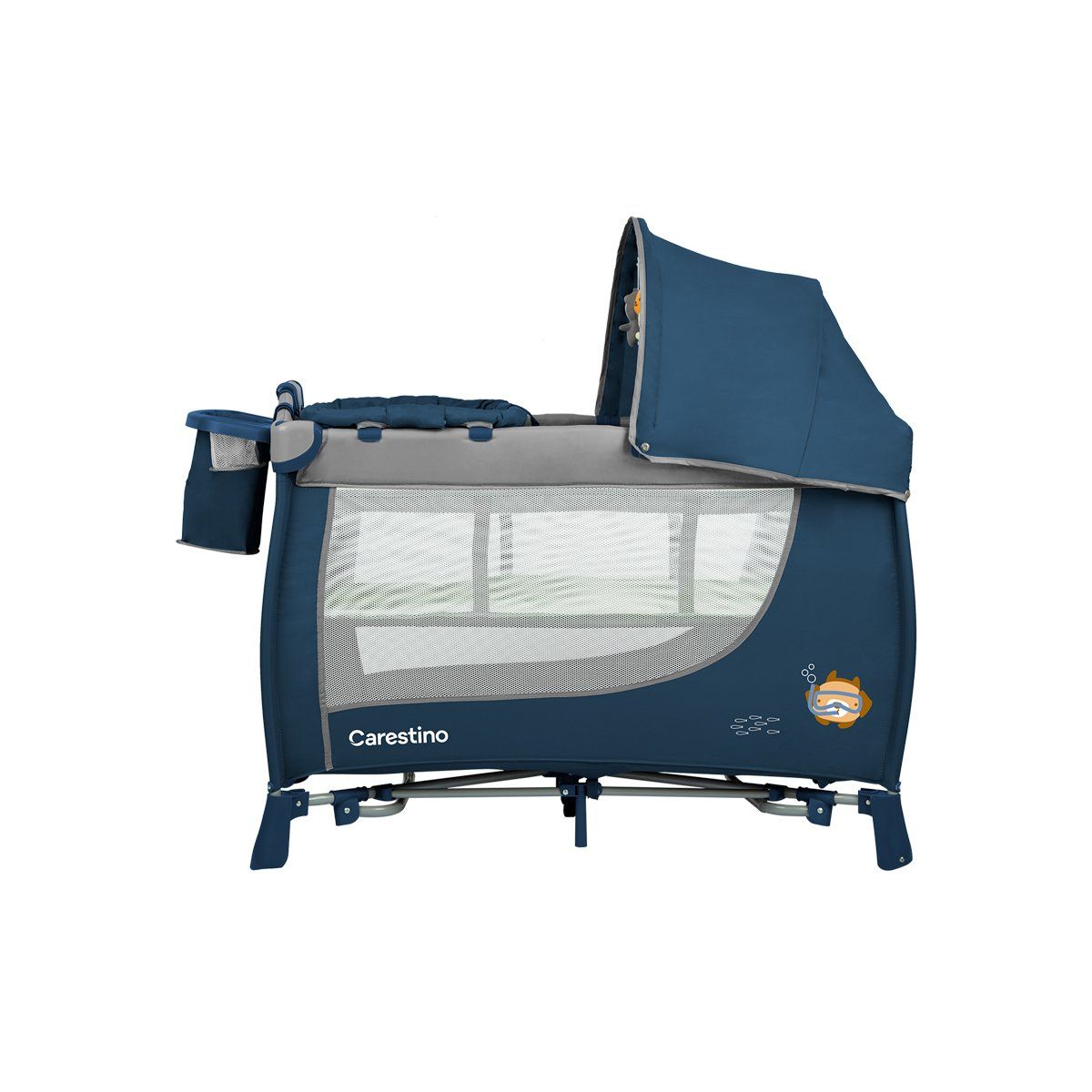 CARESTINO - Cuna Corral Marsella Azul Marino