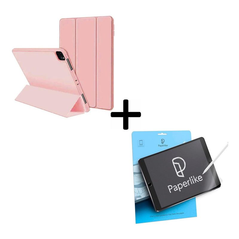 GENERICO - Funda Delgada Silicona para iPad Pro 12.9 Pulgadas Liso