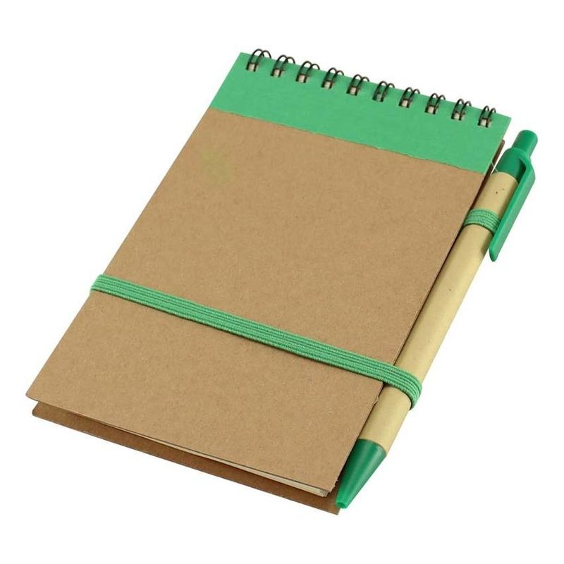 GENERICO - Libretas Ecológicas con Bolígrafos a Elección de Color