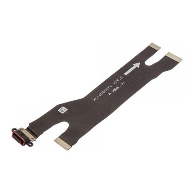 GENERICO - Flex de Carga Negro para Huawei P30 Pro Nuevo y Sellado