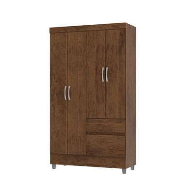 Imagen 2 del producto CLOSET 4P 2C IDEAL IMBUIA RUSTICO