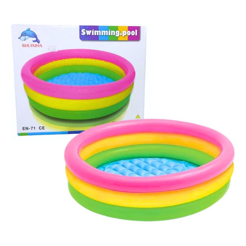 GENERICO - Diversión Acuática para Pequeños: Piscina Inflable 90cm