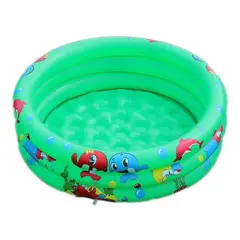 GENERICO - Divertida Piscina Inflable Infantil con Estampados Marinos 150x40 cm