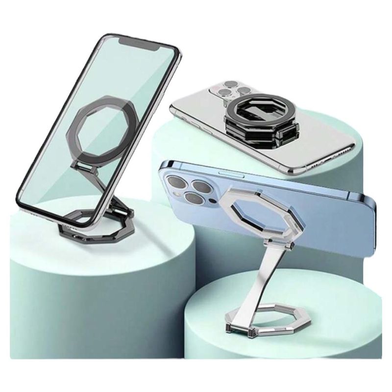 GENERICO - Soporte De Anillo Magnético Giratorio Para Celular Hexagonal