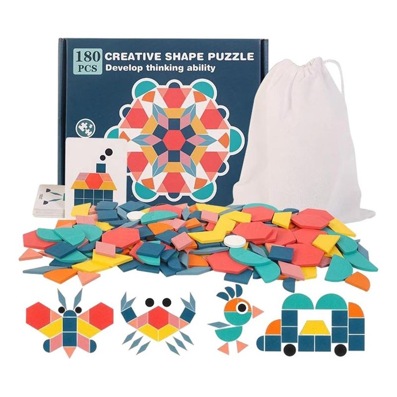 GENERICO - Rompecabezas de Madera Creativo para Niños 150 Piezas