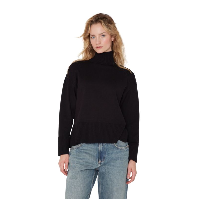 JACINTA TIENDA - Chaleco Alegra Negro Jacinta Tienda