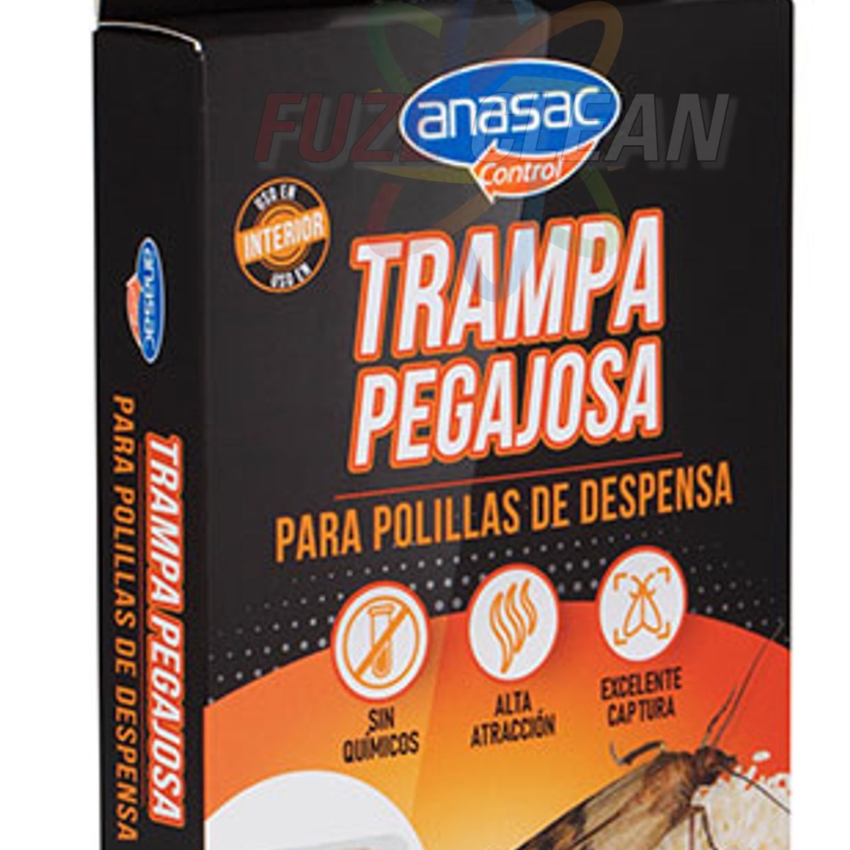ANASAC - Trampa para polillas de despensa 2 und. NO TOXICA - ANASAC