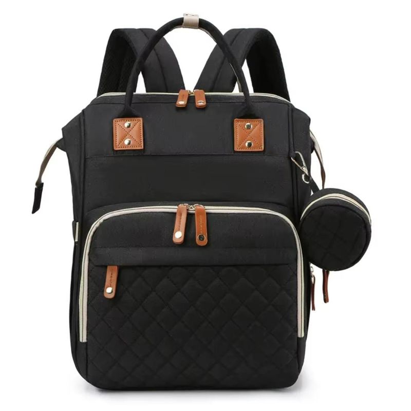 GENERICO - Bolso Mochila Maternal Pañalera Con Entrada USB