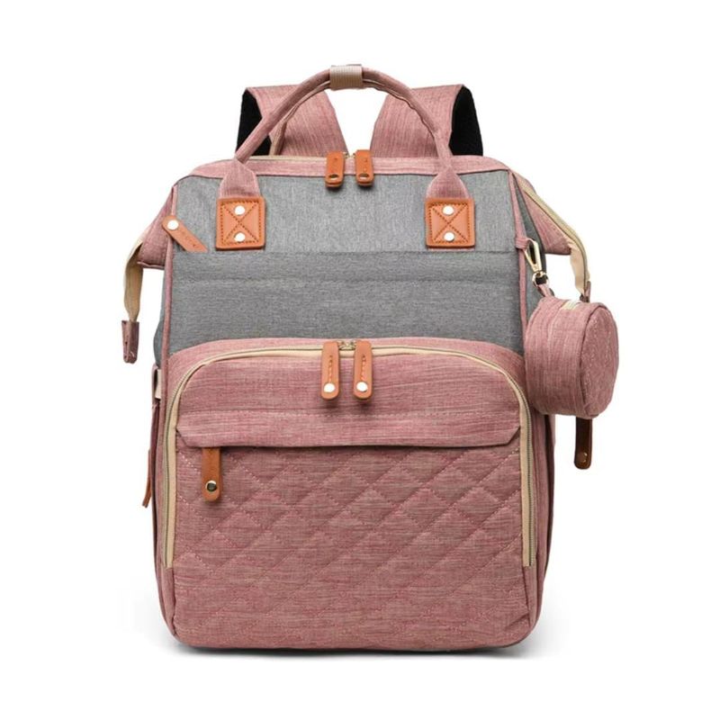 GENERICO - Bolso Mochila Maternal Pañalera Con Entrada USB