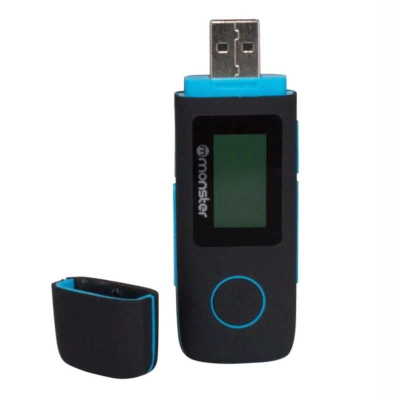 MONSTER AUDIO - Reproductor MP3 Monster Audio 16GB Radio FM Puerto microSD
