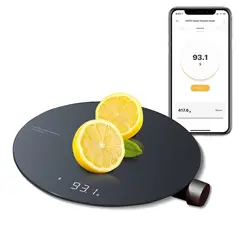 HOTO - Xiaomi báscula digital de cocina inteligente herramienta de medición para café APP