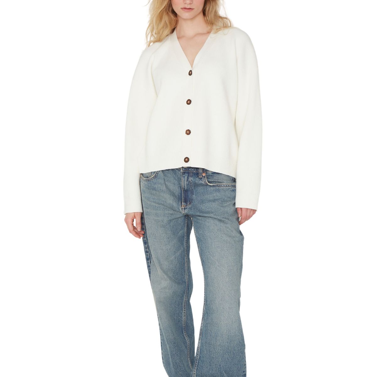 JACINTA TIENDA - Chaleco James blanco Jacinta Tienda