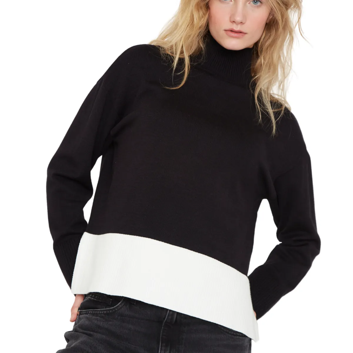 JACINTA TIENDA - Chaleco Alegra bicolor Jacinta Tienda