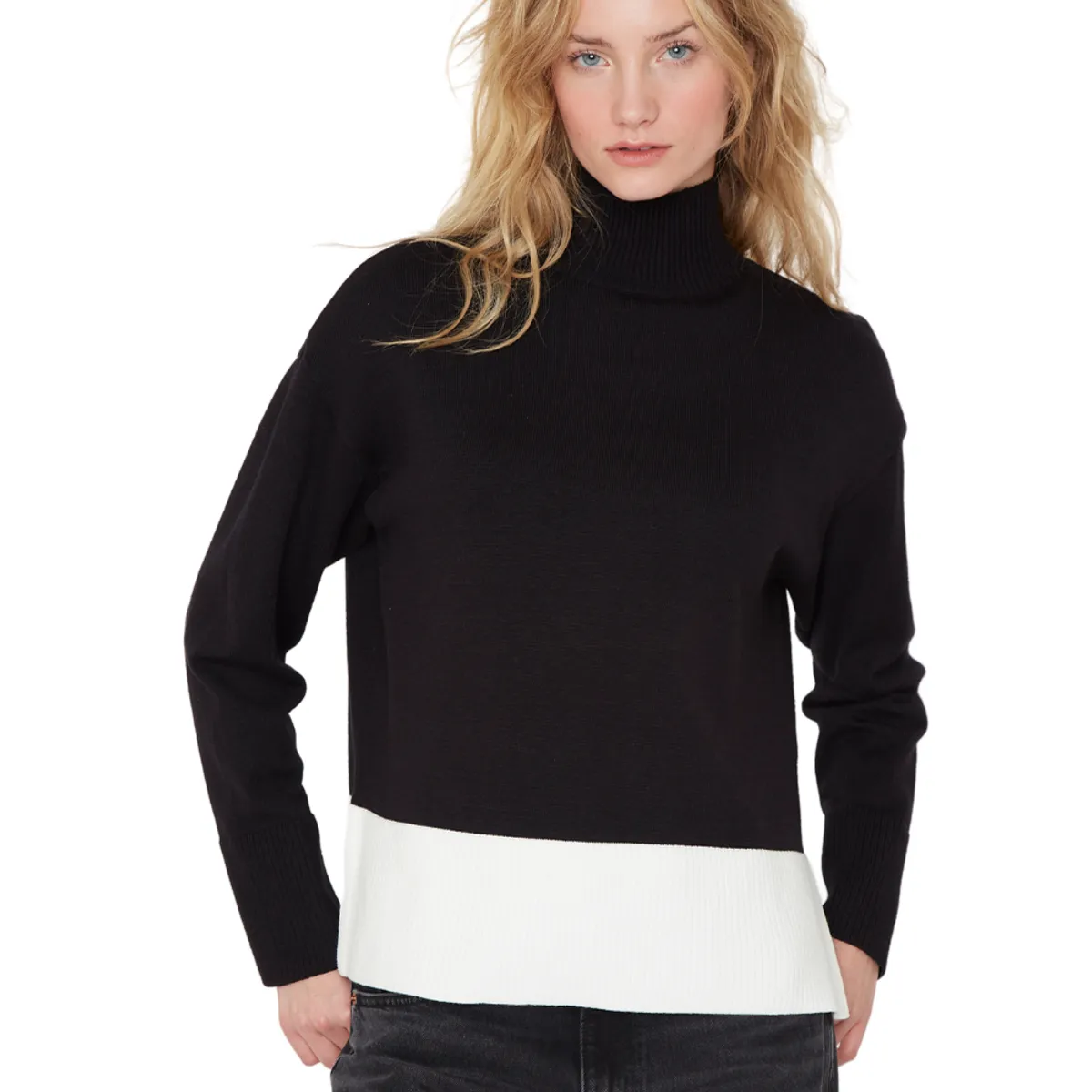 JACINTA TIENDA - Chaleco Alegra bicolor Jacinta Tienda