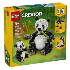 LEGO - 31165 FAUNA SALVAJE: FAMILIA DE PANDAS