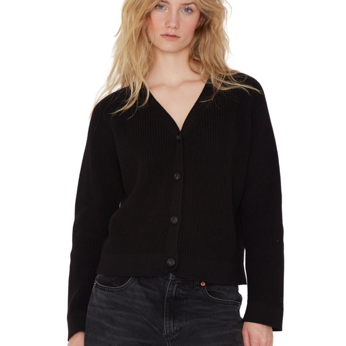 JACINTA TIENDA - Chaleco Adam negro Jacinta Tienda