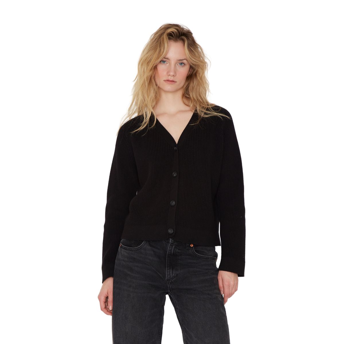 JACINTA TIENDA - Chaleco Adam negro Jacinta Tienda