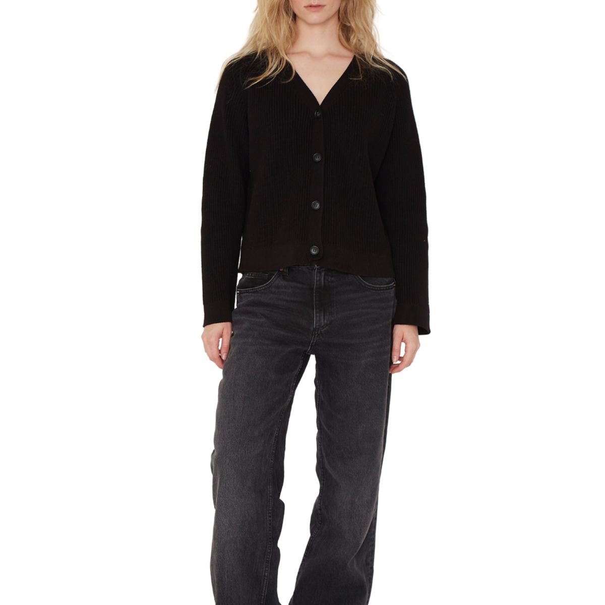 JACINTA TIENDA - Chaleco Adam negro Jacinta Tienda