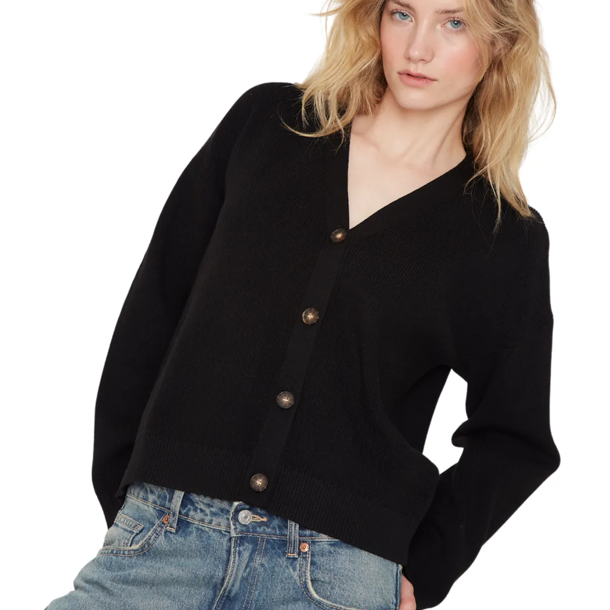 JACINTA TIENDA - Chaleco James negro Jacinta Tienda