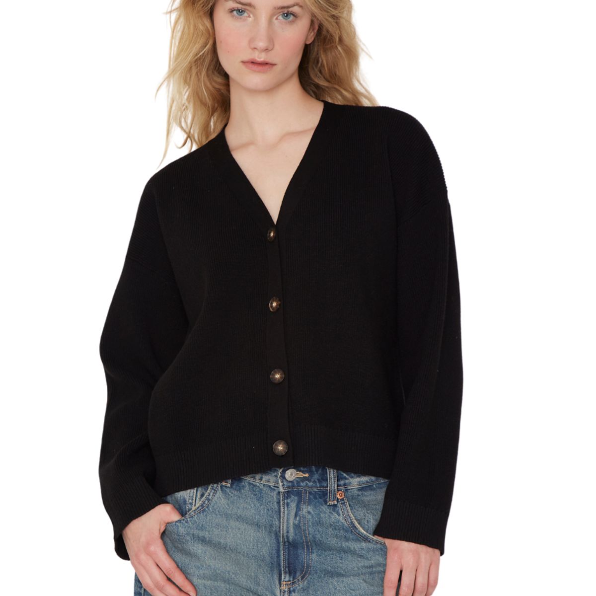 JACINTA TIENDA - Chaleco James negro Jacinta Tienda