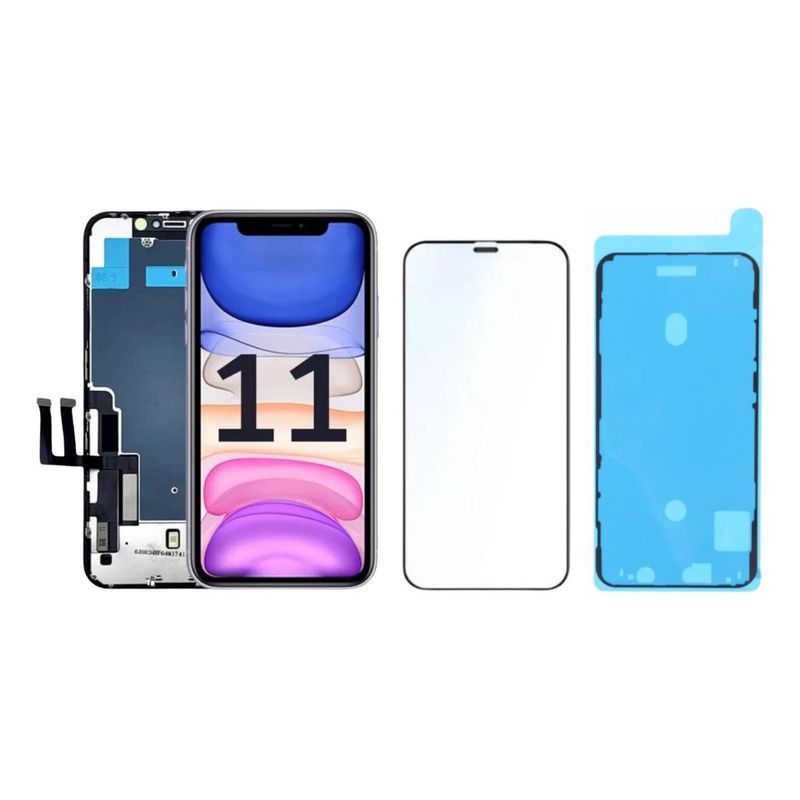 GENERICO - Pantalla OLED para iPhone 11 con Laminado y Sello Impermeable