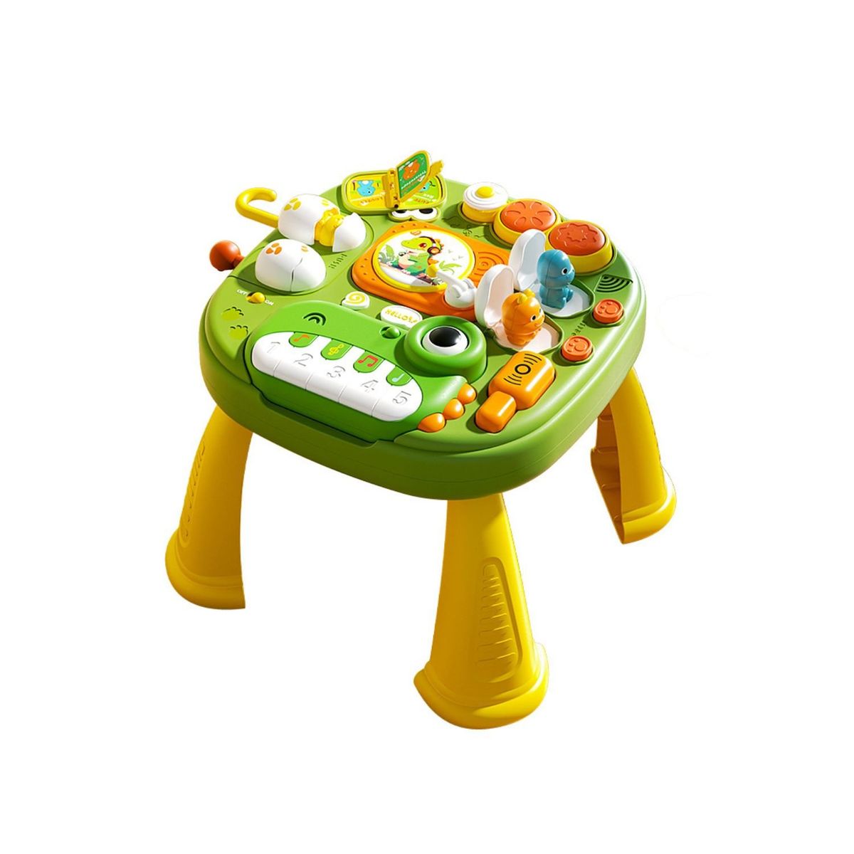 BABYLUNA - Mesa Infantil Con 17 Juegos Y Musical Interactiva