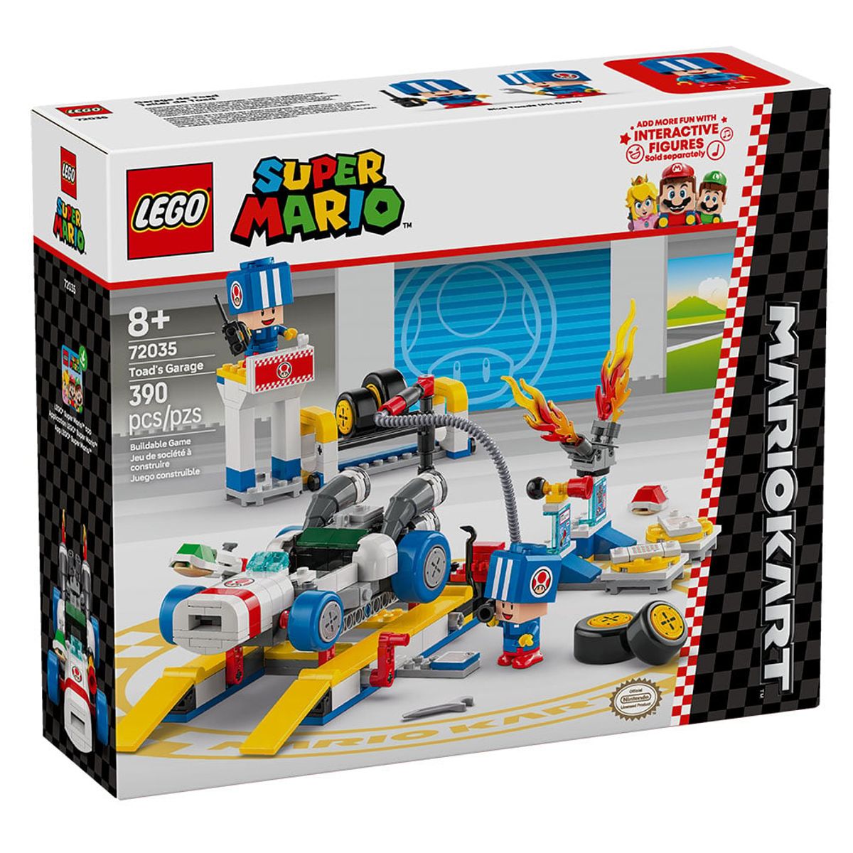 LEGO - LEGO Mario Kart™: Garaje de Toad (72035)