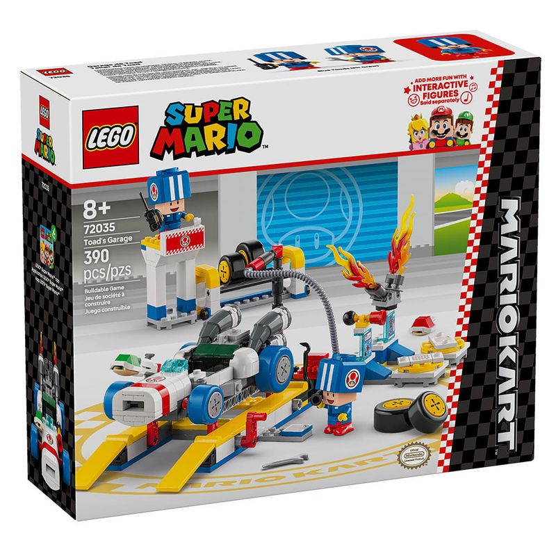 LEGO - LEGO Mario Kart™: Garaje de Toad (72035)