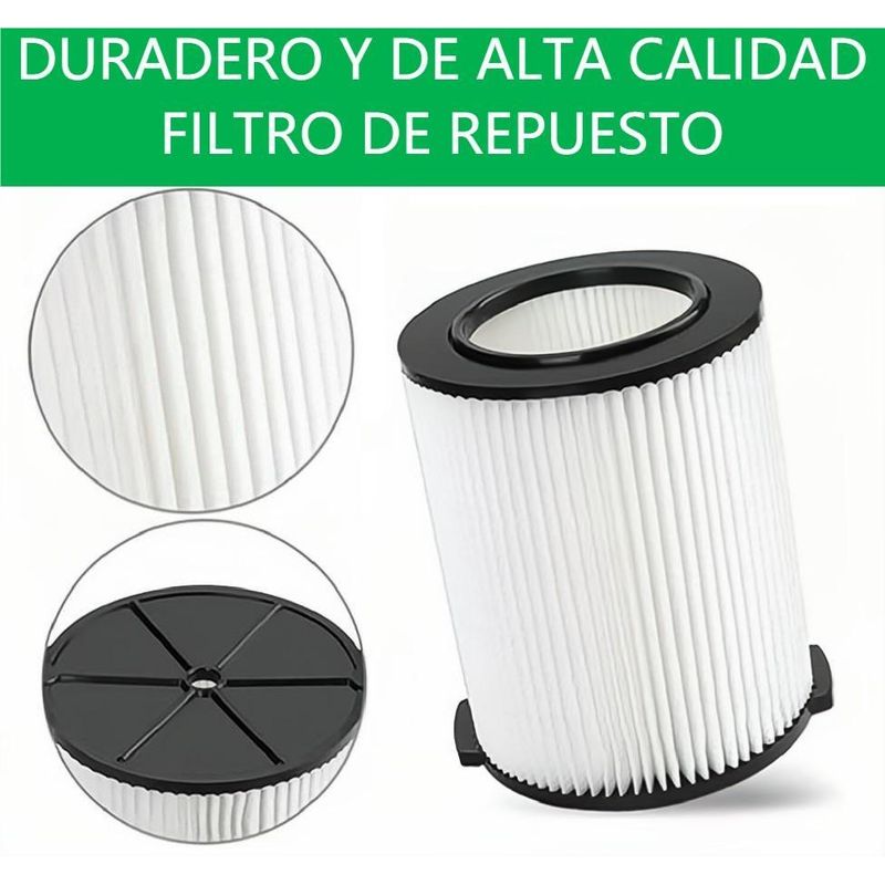 GENERICO - Filtro HEPA VF4000 para Aspiradora Ridgid Repuesto Eficaz