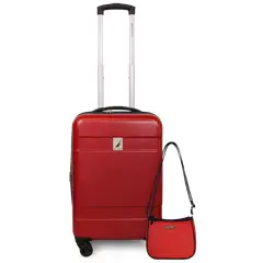 NAUTICA - Pack Maleta cabina Bora 10kg + Crossbody Diana roja
