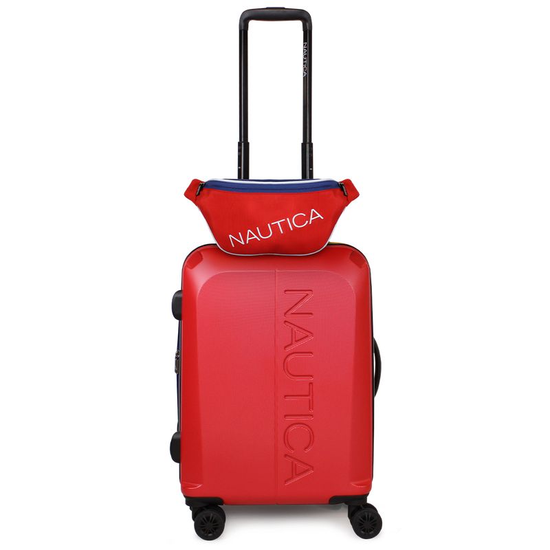 NAUTICA - Pack Nautica Maleta cabina Vesper 10kg + Banano Kappa rojo