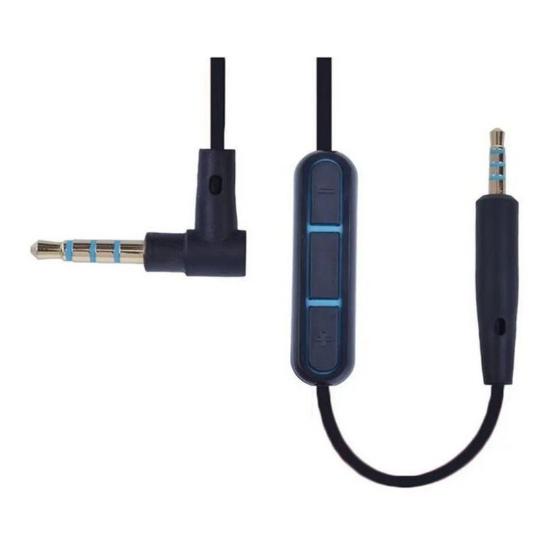 GENERICO - Cable de Repuesto con Micrófono y Control Remoto 1.3 m
