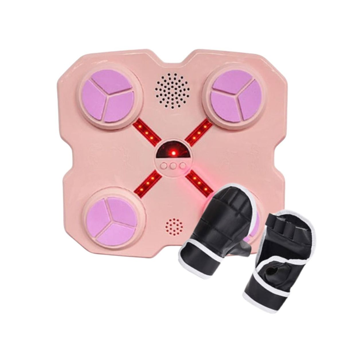 BABYLUNA - Máquina De Entrenamiento Boxeo Musical Infantil Con Guantes