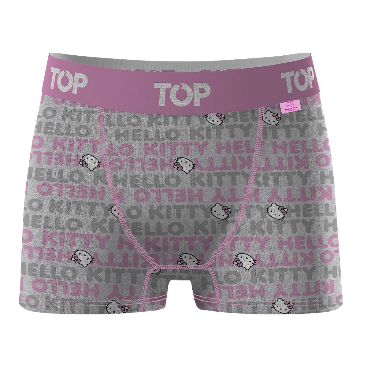 TOP - Bóxer Medio NIÑA  Algodón Pack 3 Hello Kitty C3 Top