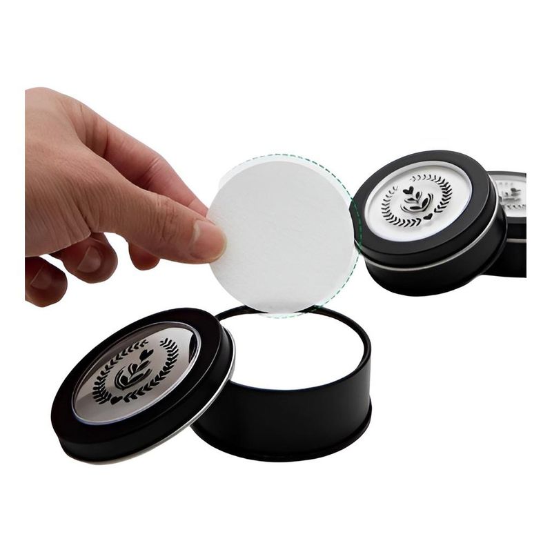 GENERICO - Filtros de Papel para Café Espresso con Estuche Práctico