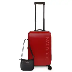 NAUTICA - Pack Maleta cabina Victory 10kg + Cartera Delray black