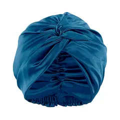 GENERICO - Gorro Satin Turbante Ker Azul Piedra